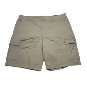 Unionbay Cargo Shorts Mens Size 38 Tan‎ Relaxed Fit Outdoor Casual NEW